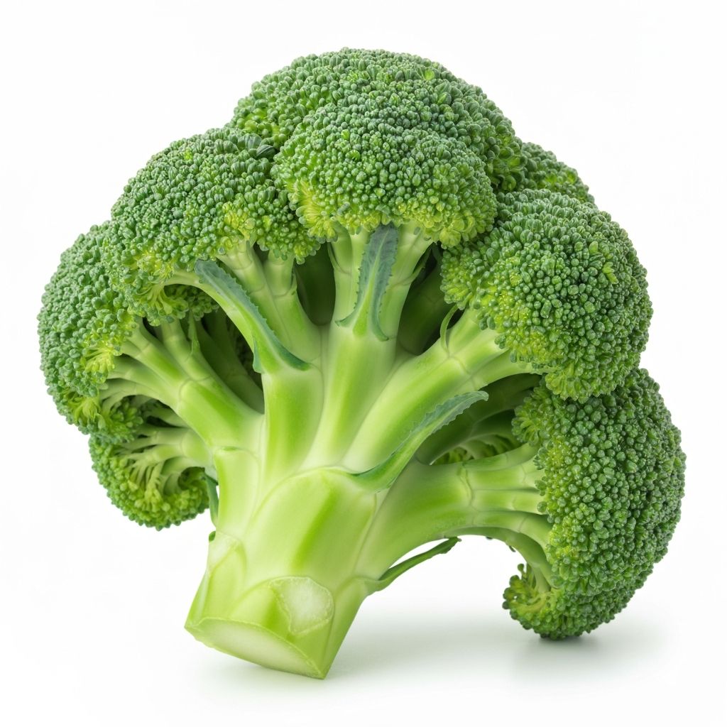 Fresh broccoli illustrating nutritional clarity